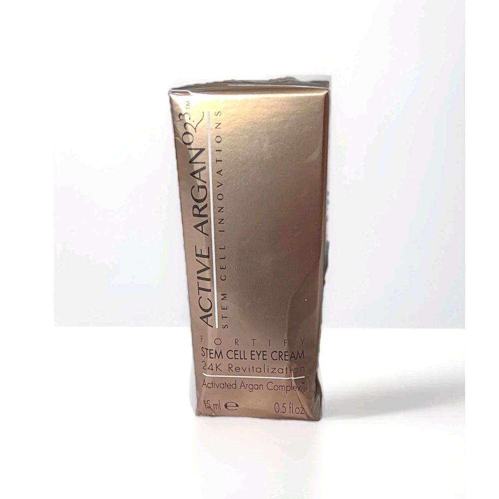 Active Argan 02.3 Stem Cell Innovations Fortify Stem Cell Eye Cream 24K 0.5 Oz